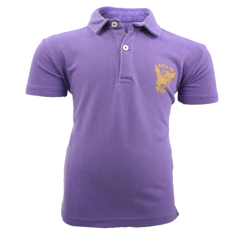 Kids Polo Shirt - Purple